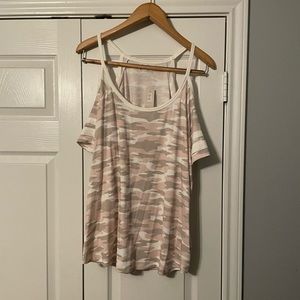 Maurices Keyhole Sleeve Top NWT